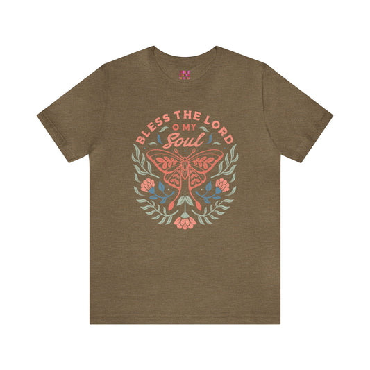 “Bless the Lord O my Soul” Graphic tee in four colors